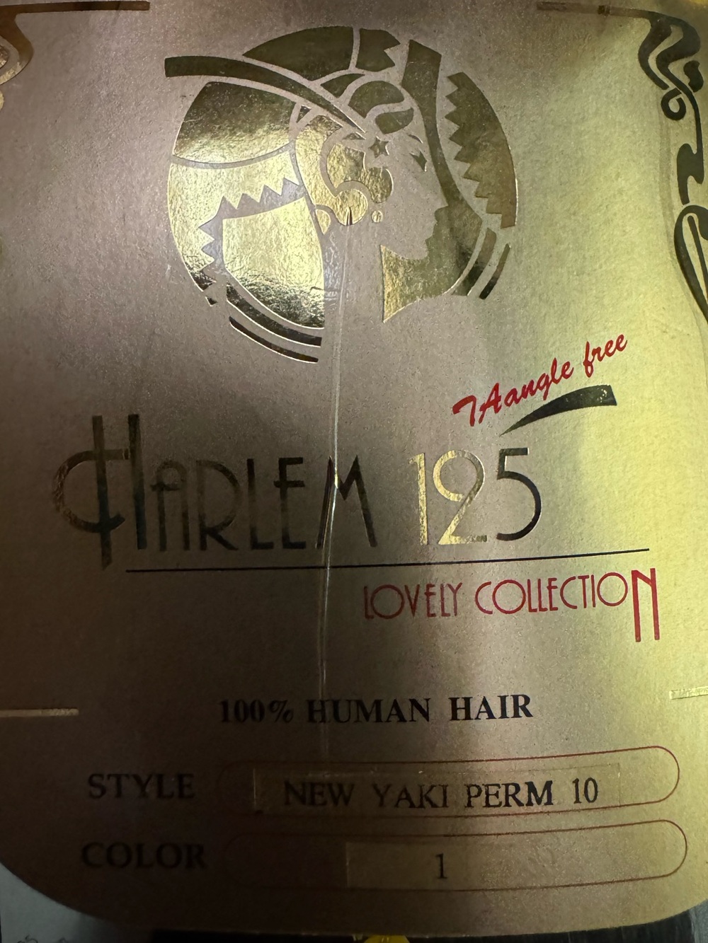 Harlem collection. 100% human hair. Straight.